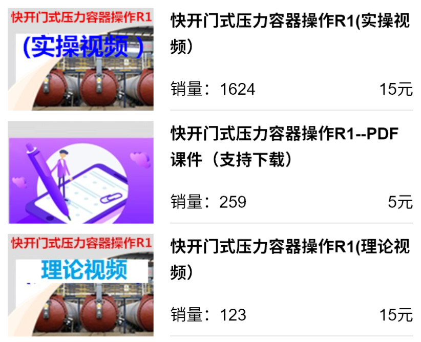 快开门式压力容器操作R1